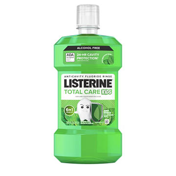 Listerine Kids Smart Rinse Mouthwash - Mint Shield