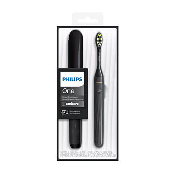 Philips One Rechargeable Power Toothbrush - Black