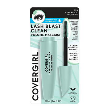 Covergirl Lash Blast Clean Waterproof Volume Mascara - Very Black
