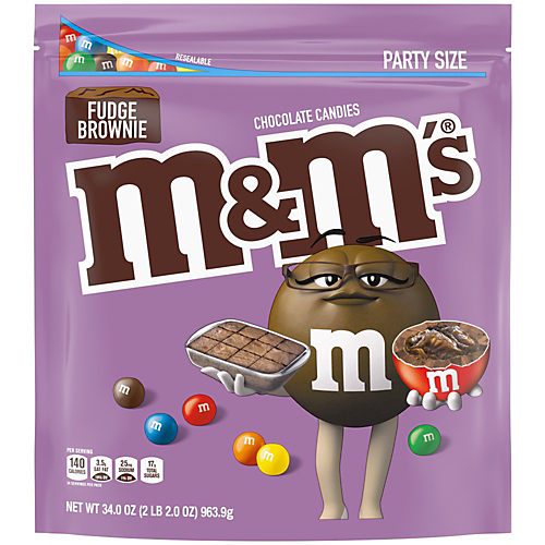 M & M Chocolate Candies, Caramel, Party Size - 34.0 oz