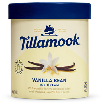 Tillamook Vanilla Bean Ice Cream