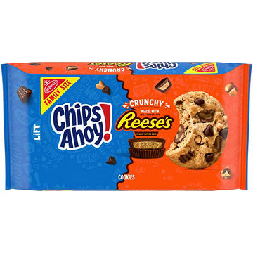 Chips Ahoy! Peanut Butter Cup Chocolate Chip Cookies Family Size