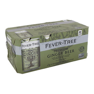 Fever-Tree Premium Ginger Beer 8 pk Cans