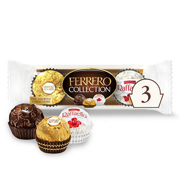 Ferrero Collection Fine Assorted Confections, 3 pc