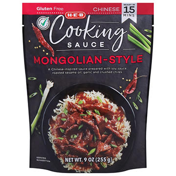 H-E-B Cooking Sauce - Mongolian Style