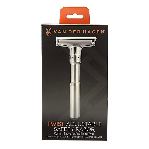 Van Der Hagen Twist Adjustable Safety Razor