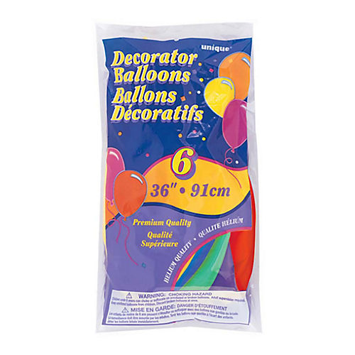 15ct, 12in, Assorted Color Balloons