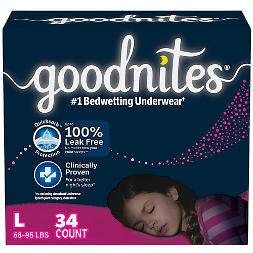 Goodnites Boys' Bedwetting Underwear, XS (28-43 lbs), 15 ct - Kroger