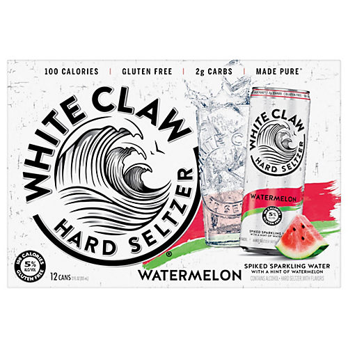 White Claw® Hard Seltzer Watermelon 19.2 oz Can, 19.2 fl oz - Pick
