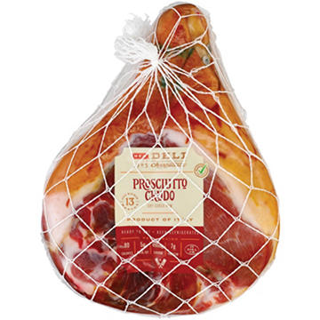 H-E-B Deli Prosciutto Crudo Dry Cured Ham, Custom Sliced