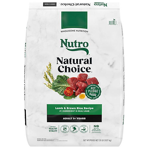 Nutro Natural Choice Adult Large Breed Lamb Brown Rice Dry