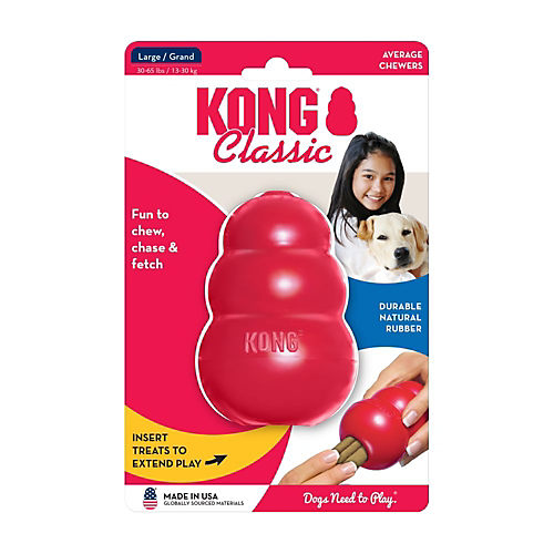 Kong Classic Medium Dog Chew Toy - Shop Chew Toys at H-E-B