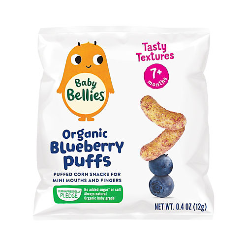 Organic Banana Softcorn Puffs for 10+ Months Baby Snacks