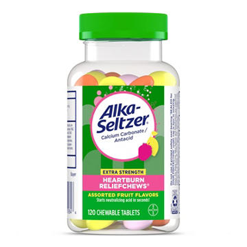 Alka-Seltzer Extra Strength Heartburn Relief Chews Assorted Fruit