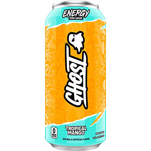 GHOST Energy Drink- Zero Sugar - SOUR PATCH KIDS BLUE RASPBERRY