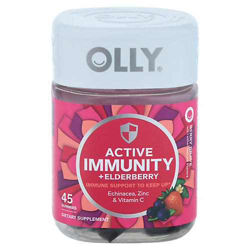 OLLY Goodbye Stress Gummies Stress Relief Supplement Berry Verbena - 42 ct