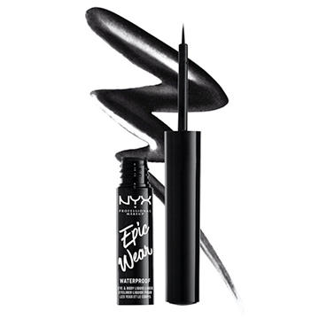NYX Epic Wear Metallic Liquid Liner, Black