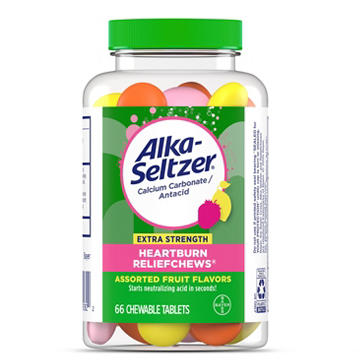 Alka-Seltzer Extra Strength Heartburn Relief Chews Assorted Fruits