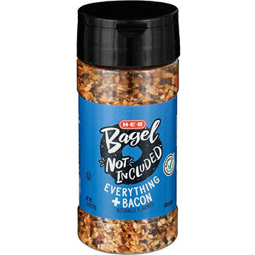 H-E-B Bagel Not Included Spice Blend - Everything + Bacon