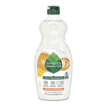 Seventh Generation Clementine Zest & Lemongrass Dish Soap