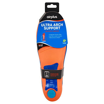 Airplus Men's Ultra Arch Support Orthotic Insoles