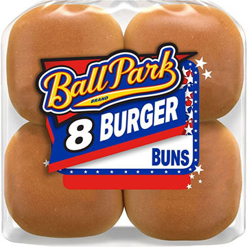 Ball Park White Burger Buns