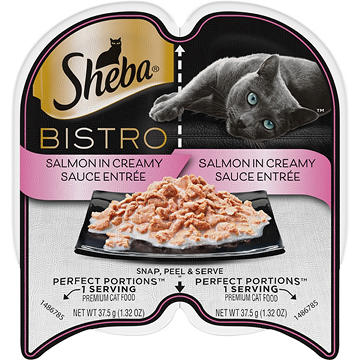 Sheba Perfect Portions Bistro Adult Wet Cat Food - Salmon in Creamy Sauce Entree