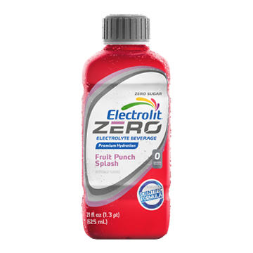 Electrolit Zero Electrolyte Hydration Beverage – Fruit Punch Splash