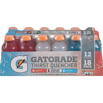 Gatorade Thirst Quencher Variety Pack 18 pk Bottles