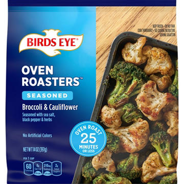 Birds Eye Frozen Oven Roasters Seasoned Broccoli & Cauliflower