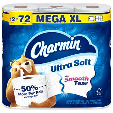 Charmin Ultra Soft Toilet Paper