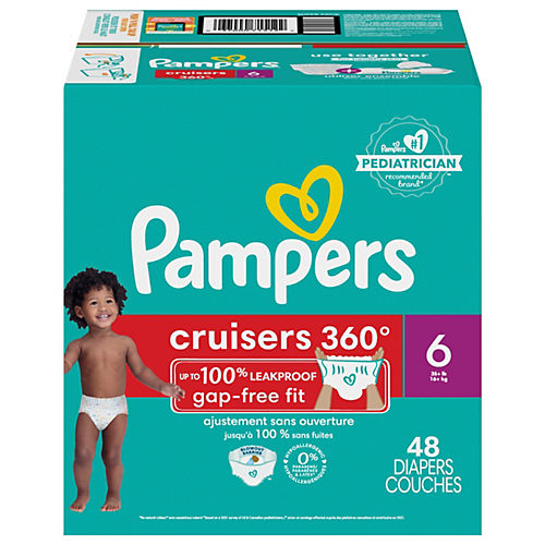 thuis Afdaling evenaar Pampers Cruisers 360 Diapers Size 6 - Shop Diapers at H-E-B