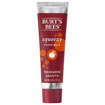 Burt's Bees Squeezy Tinted Lip Balm - Mandarin Granita