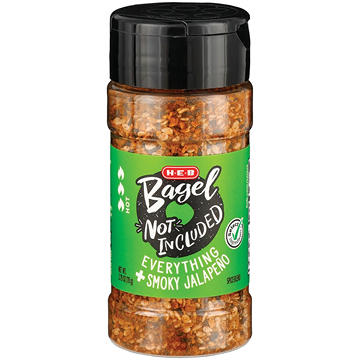 H-E-B Bagel Not Included Spice Blend - Everything + Smoky Jalapeno