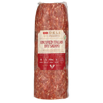 H-E-B Deli Uncured Italian Dry Salami, Custom Sliced