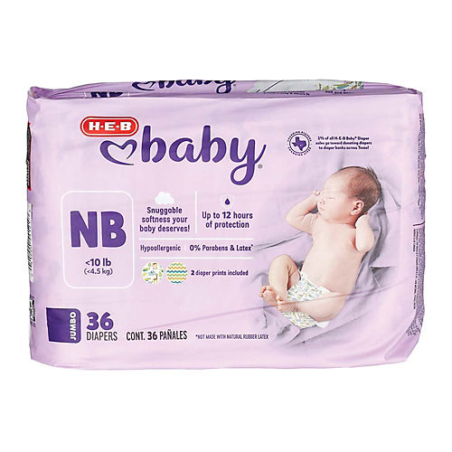 H-E-B Baby Texas-Size Pack Diapers - Size 7 - Shop Diapers at H-E-B