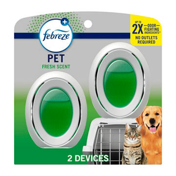Febreze Bathroom Air Freshener, Odor-Fighting, Heavy Duty Pet Scent