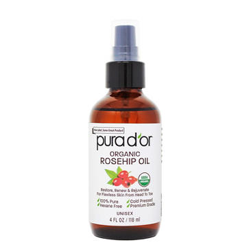 Pura d'or Organic Rosehip Seed Oil