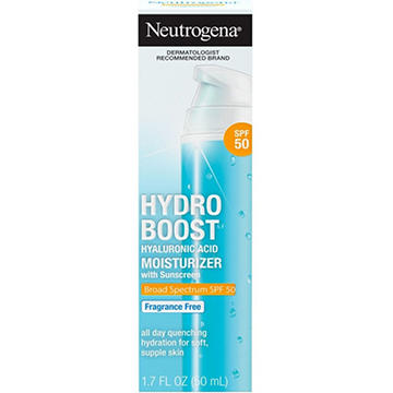 Neutrogena Hydro Boost SPF 50 Hyaluronic Acid Moisturizer