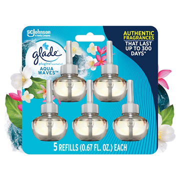 Glade PlugIns Scented Oil Air Freshener Refills - Aqua Waves