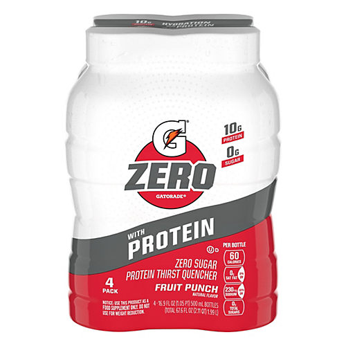 Gatorade Zero Fruit Punch with Protein