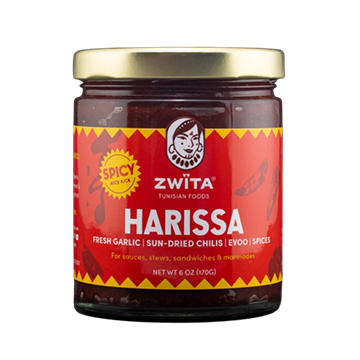 Zwita Spicy Harissa Dried Chili Paste