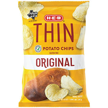 H-E-B Thin Potato Chips - Original