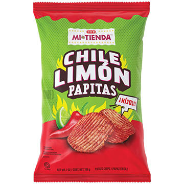 H-E-B Mi Tienda Papitas Potato Chips - Spicy Chile Limón