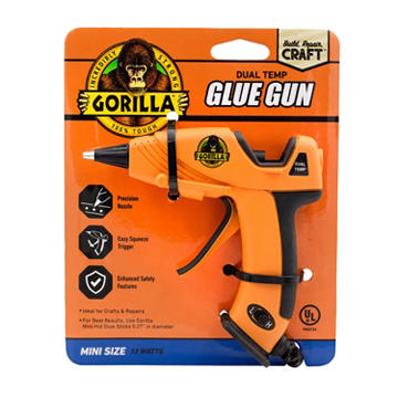 Gorilla Dual Temp Mini Glue Gun
