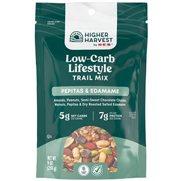 Higher Harvest by H-E-B Low-Carb Lifestyle Trail Mix - Pepitas & Edamame