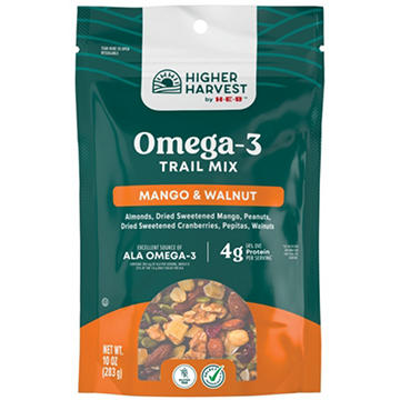 Higher Harvest by H-E-B Omega-3 Trail Mix - Mango & Walnut