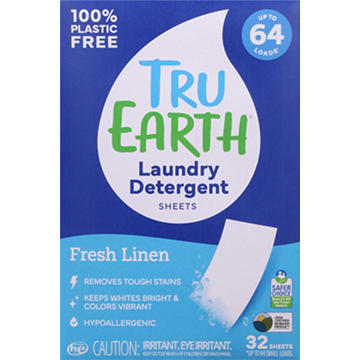 Tru Earth Eco Strips Laundry Detergent - Fresh Linen