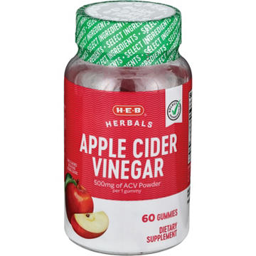 H-E-B Herbals Apple Cider Vinegar Gummies