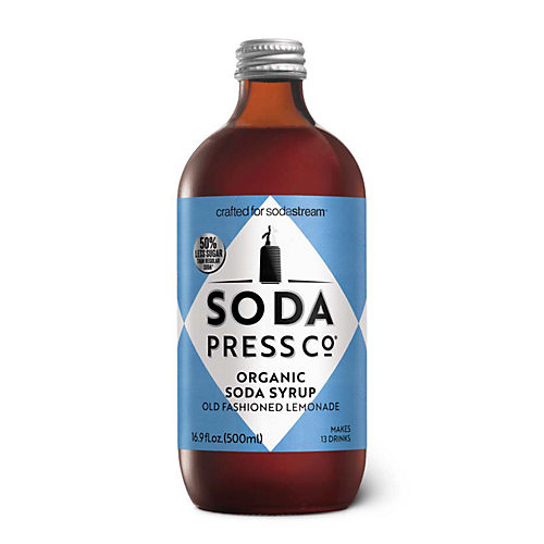 SodaStream Organic Soda Syrup Lemonade Shop Water Filters at